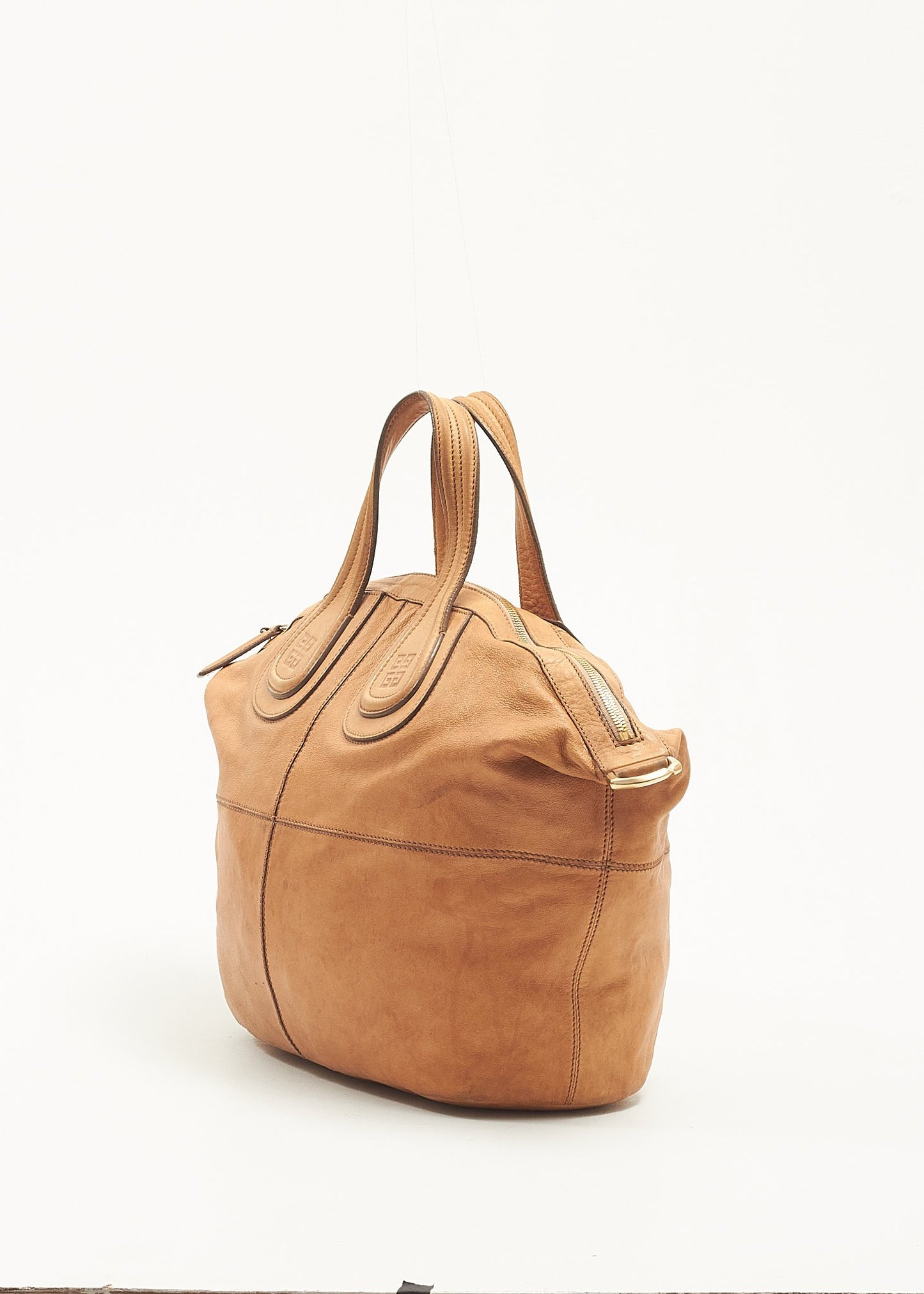 Givenchy Tan Leather Nightingale Medium Tote Bag