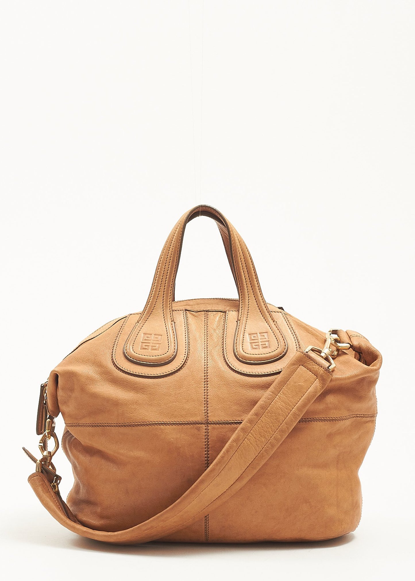 Givenchy Tan Leather Nightingale Medium Tote Bag