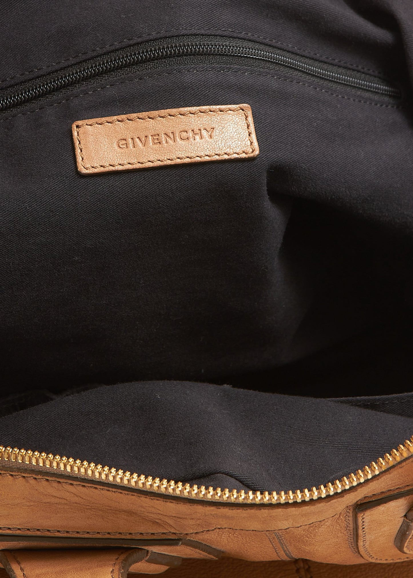 Givenchy Tan Leather Nightingale Medium Tote Bag