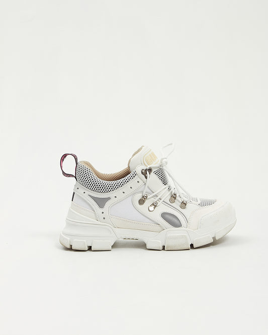 Gucci White Flashtrek Sneakers - 39