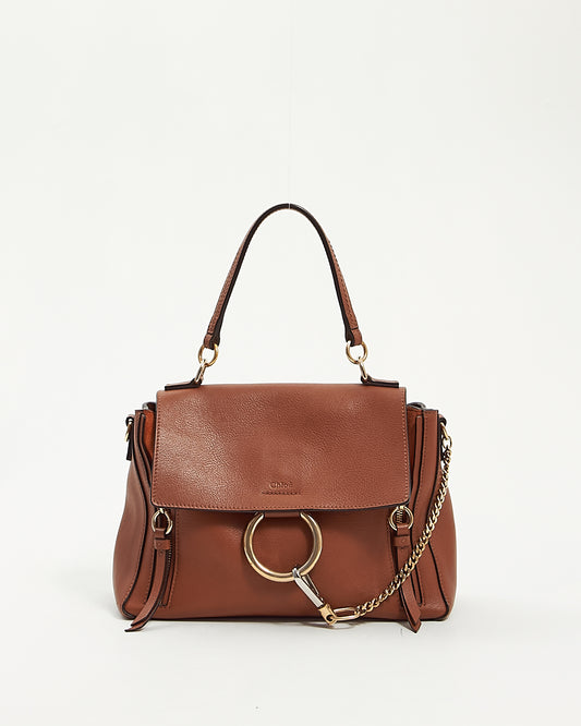 Chloe Tan Smooth Leather Crossbody Bag