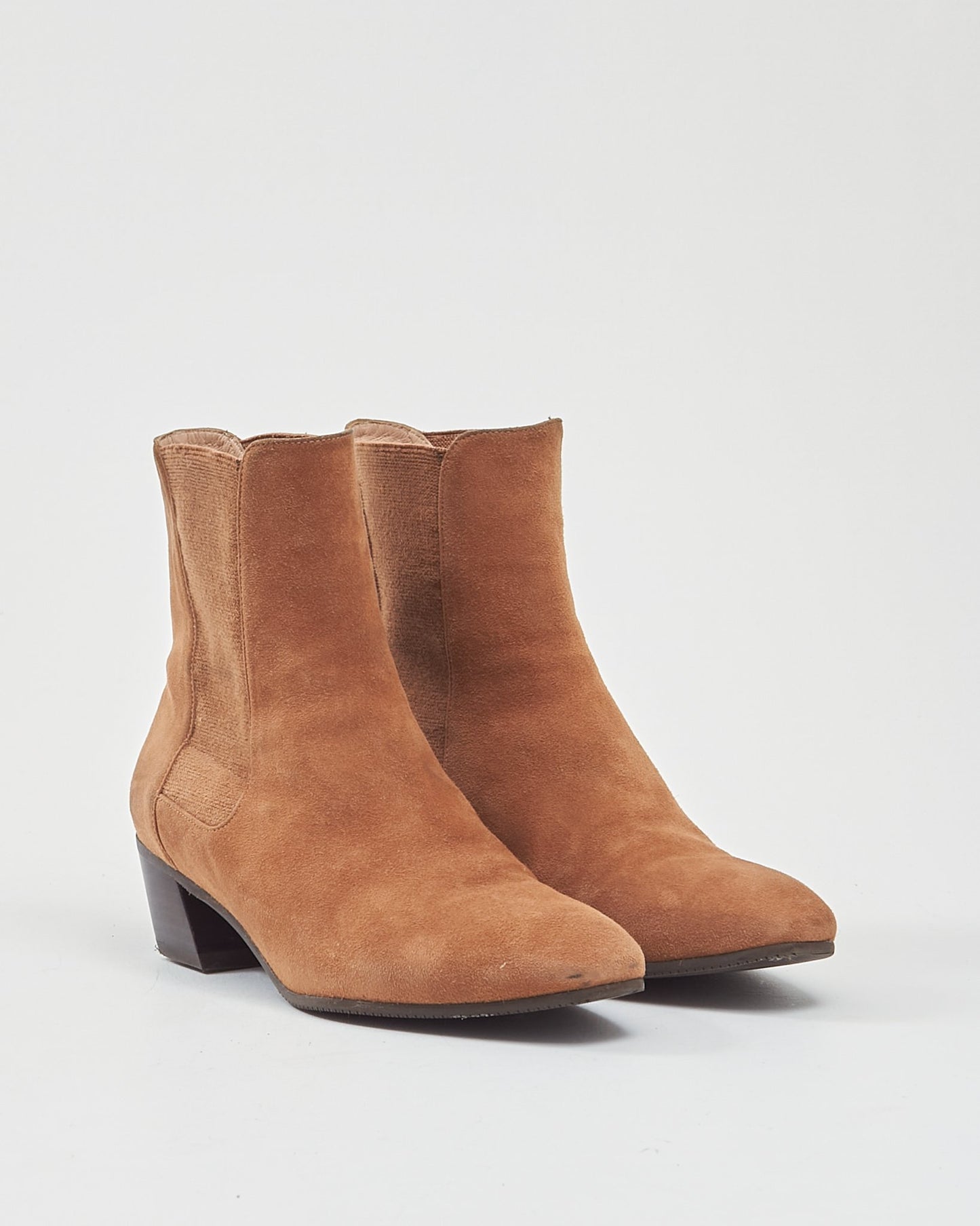 Stuart Weitzman Brown Suede Boots - 7.5