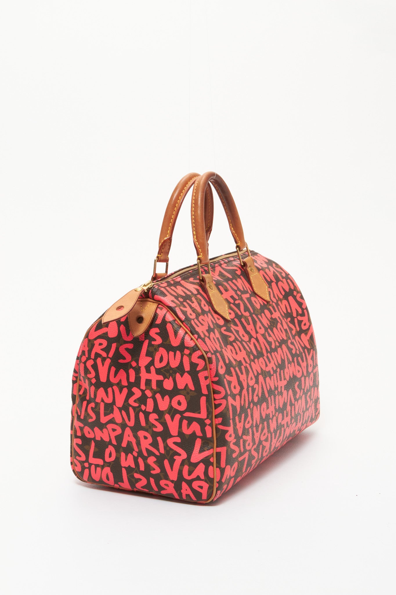 Louis Vuitton Monogram Pink Stephen Sprouse Graffiti Speedy 30