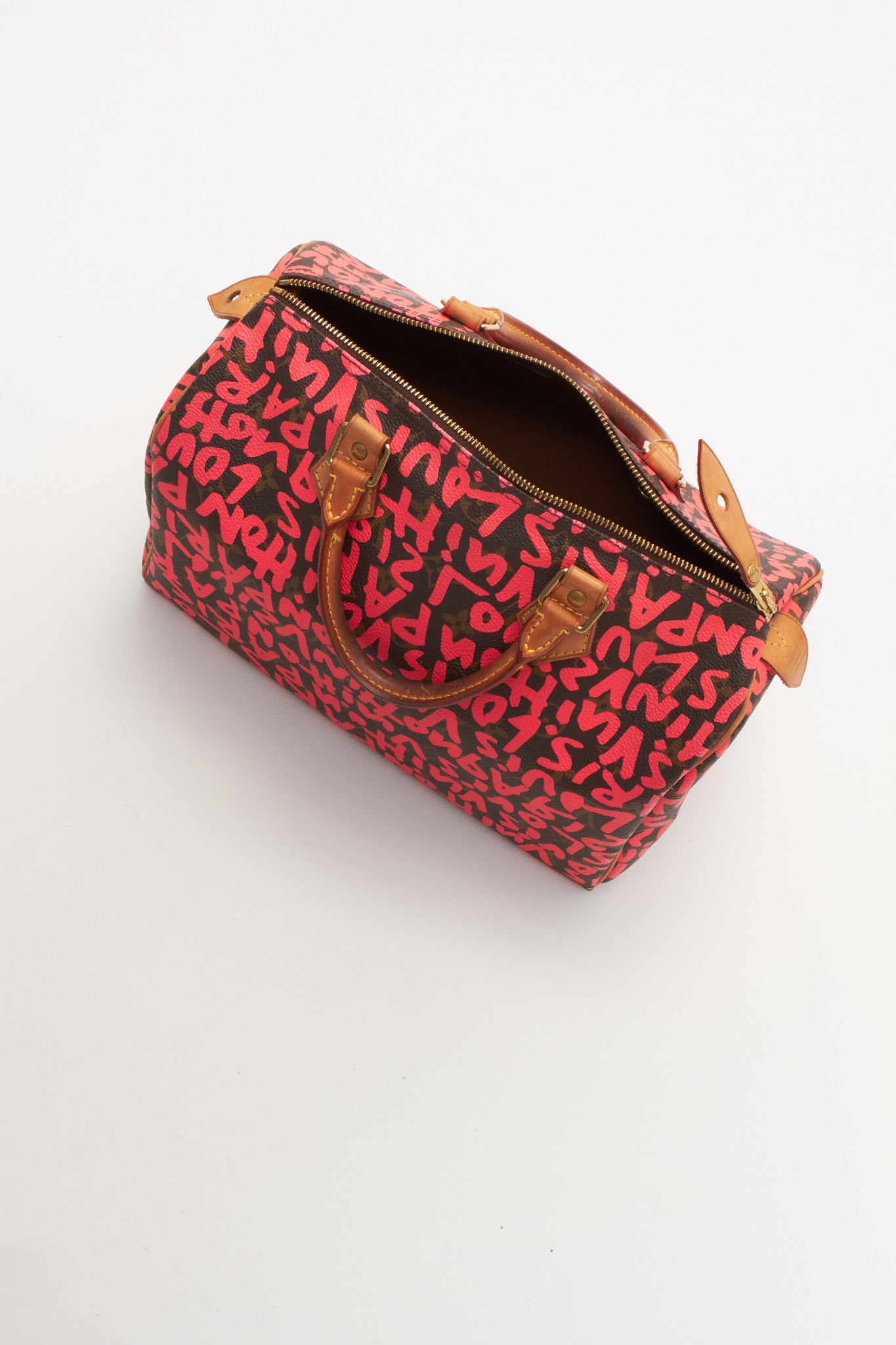 Louis Vuitton Monogram Pink Stephen Sprouse Graffiti Speedy 30