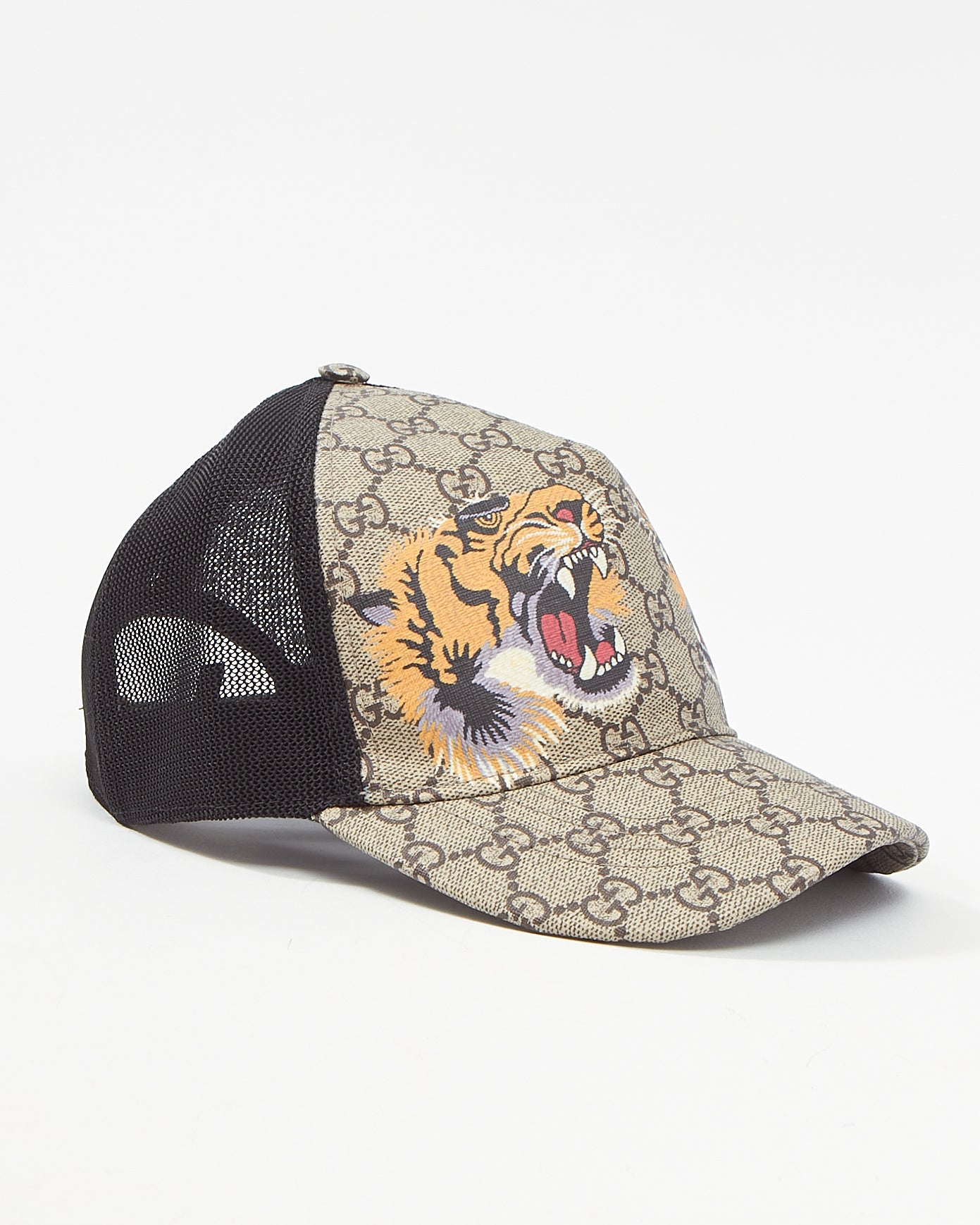 Gucci Tigers Print GG Supreme Baseball Hat - L/59