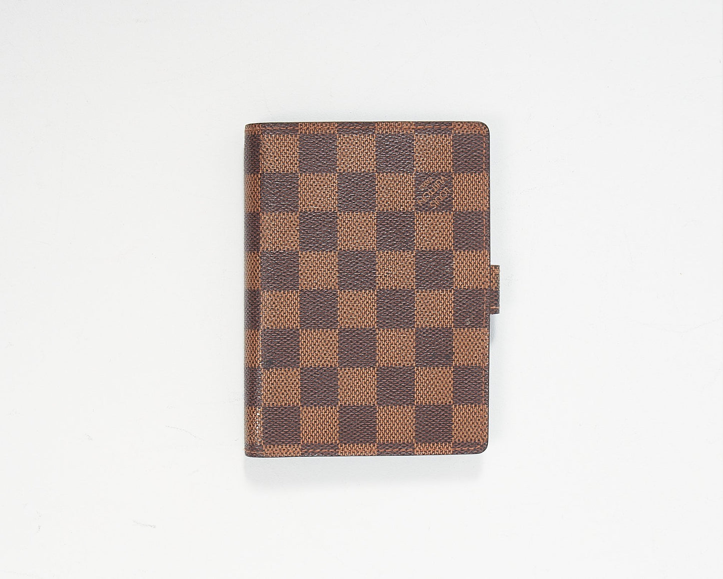 Louis Vuitton Damier Ebene Small Ring Agenda Cover