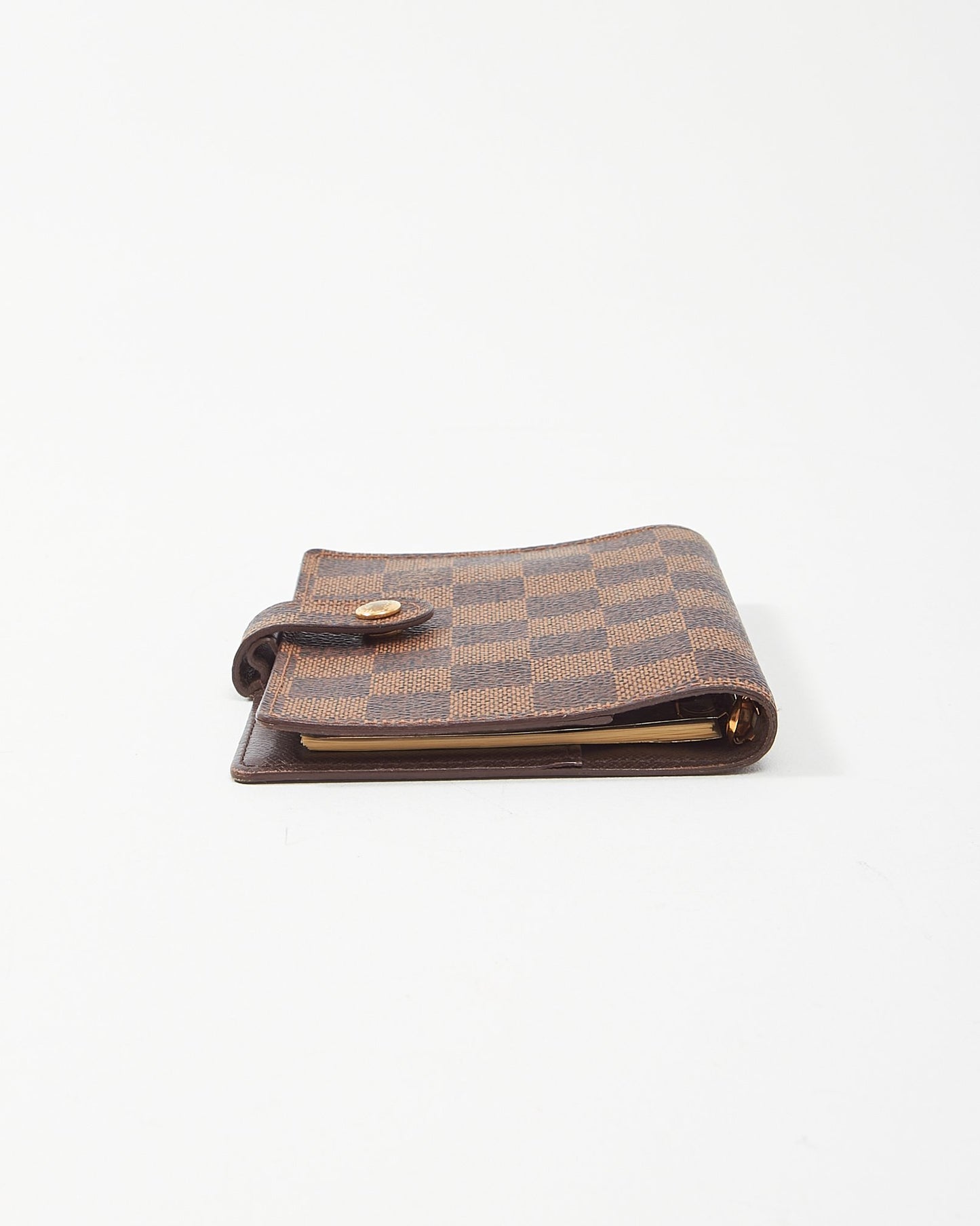 Louis Vuitton Damier Ebene Small Ring Agenda Cover