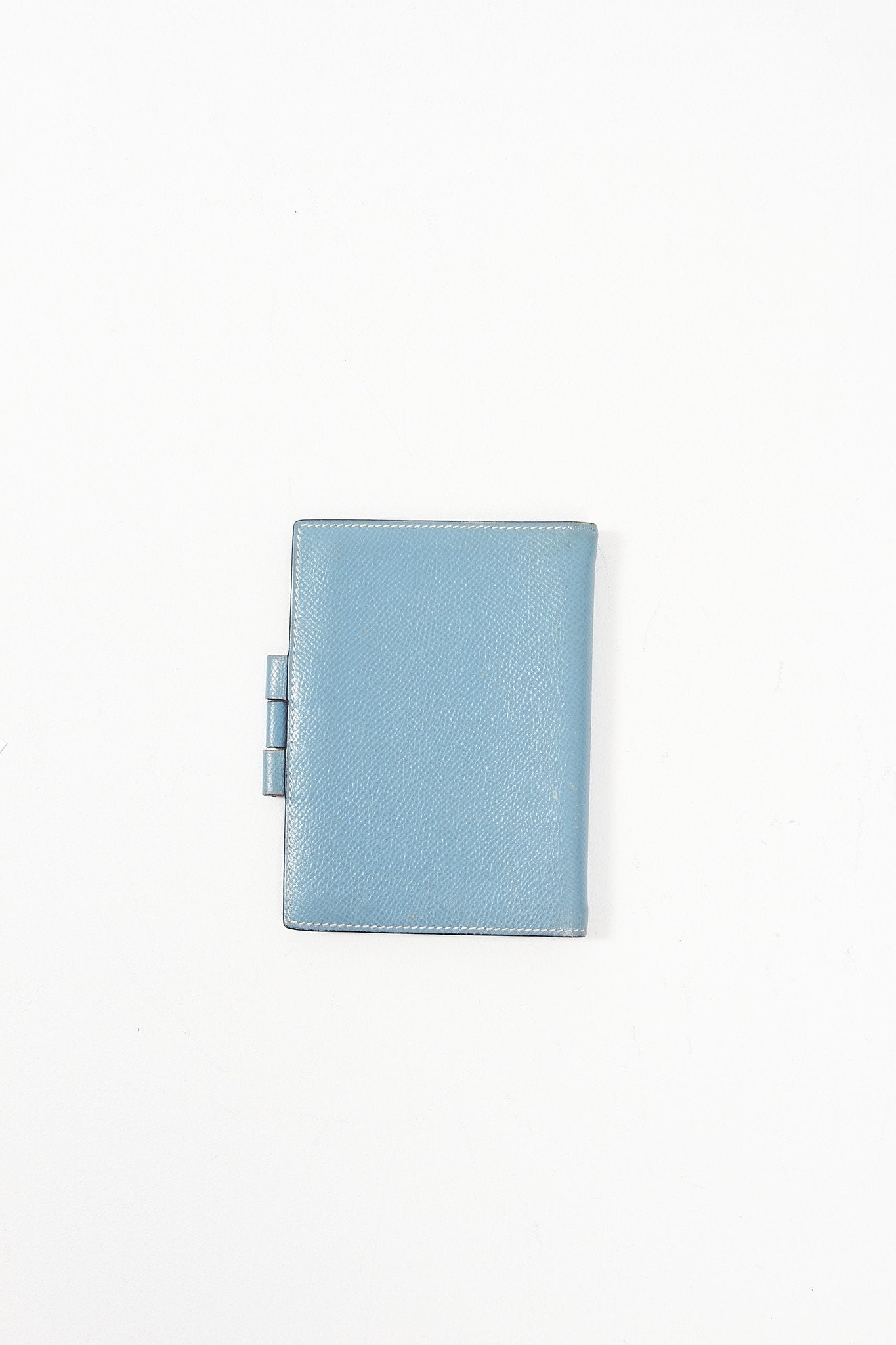 Hermès Blue Jean Epsom Cuir Vision Agenda Cover PM