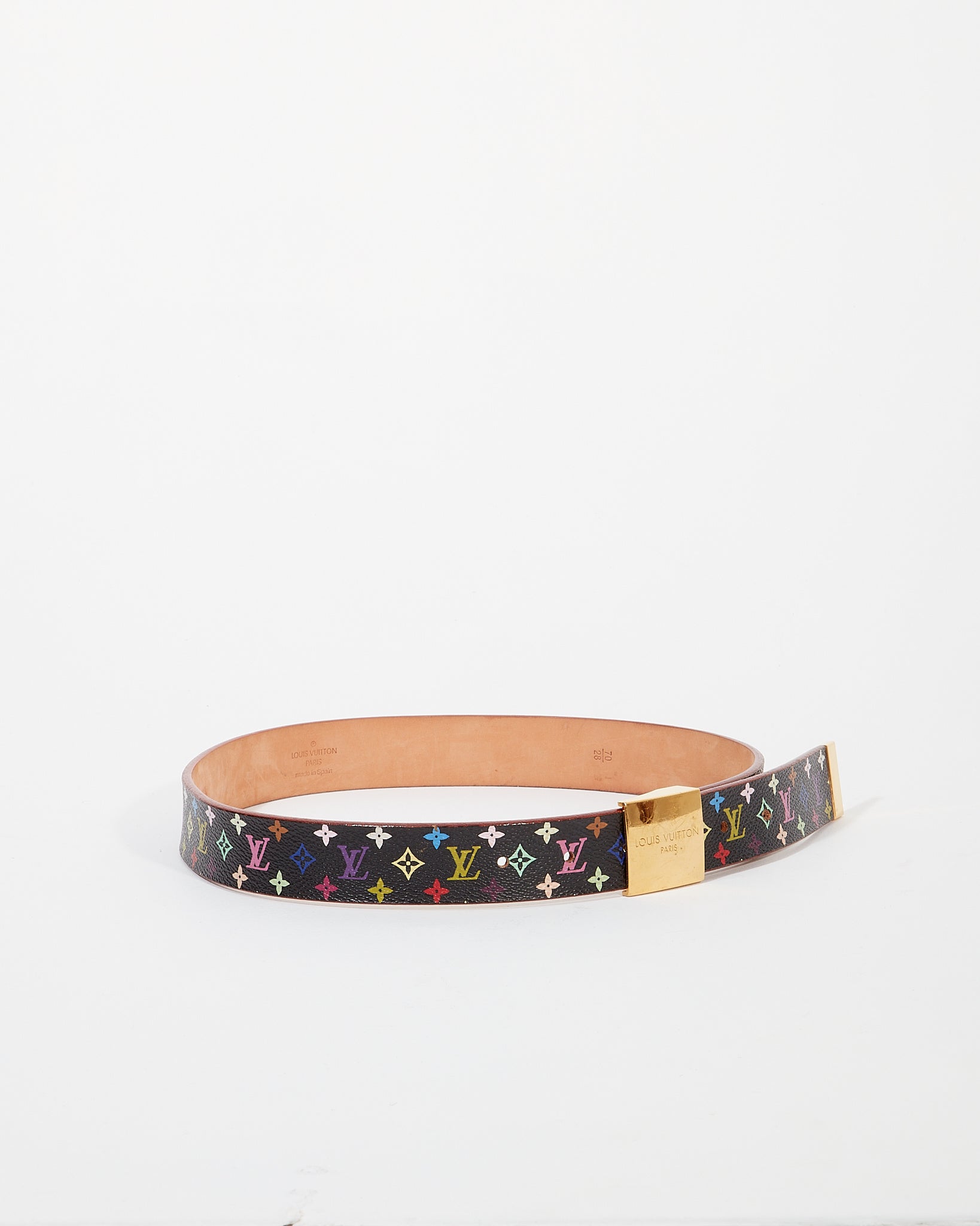 Louis Vuitton Multi Color Murakami Monogram Belt - 70