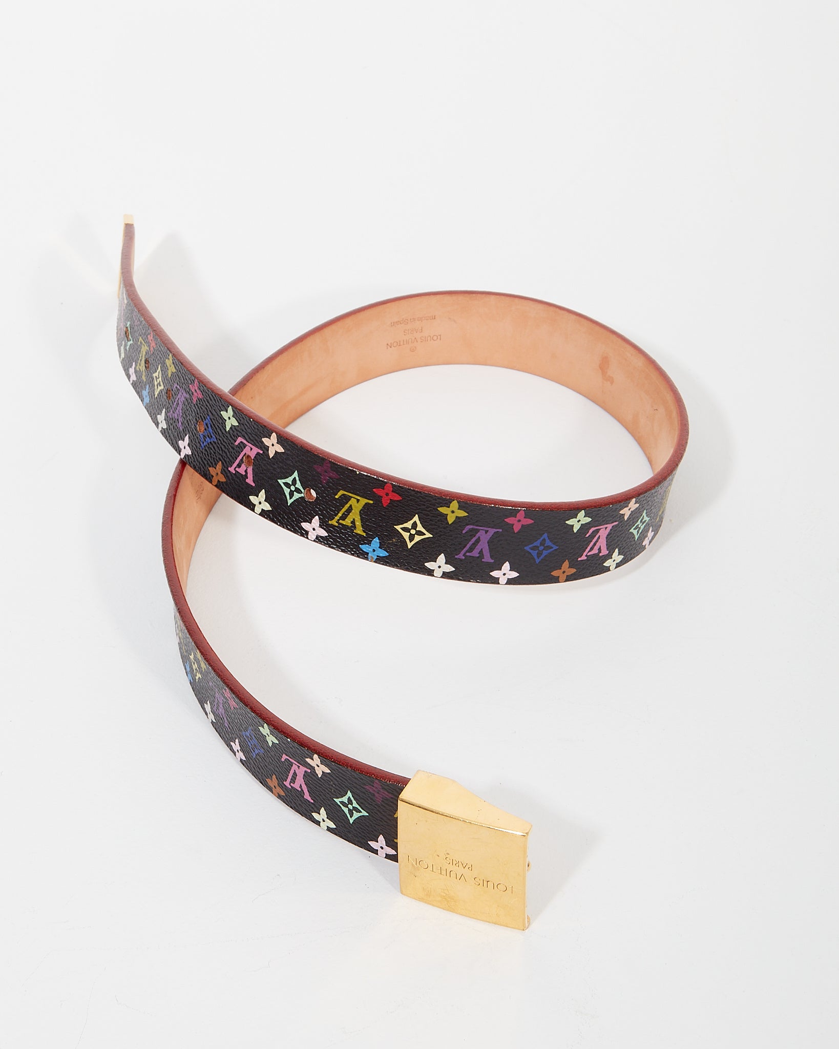 Louis Vuitton Multi Color Murakami Monogram Belt - 70