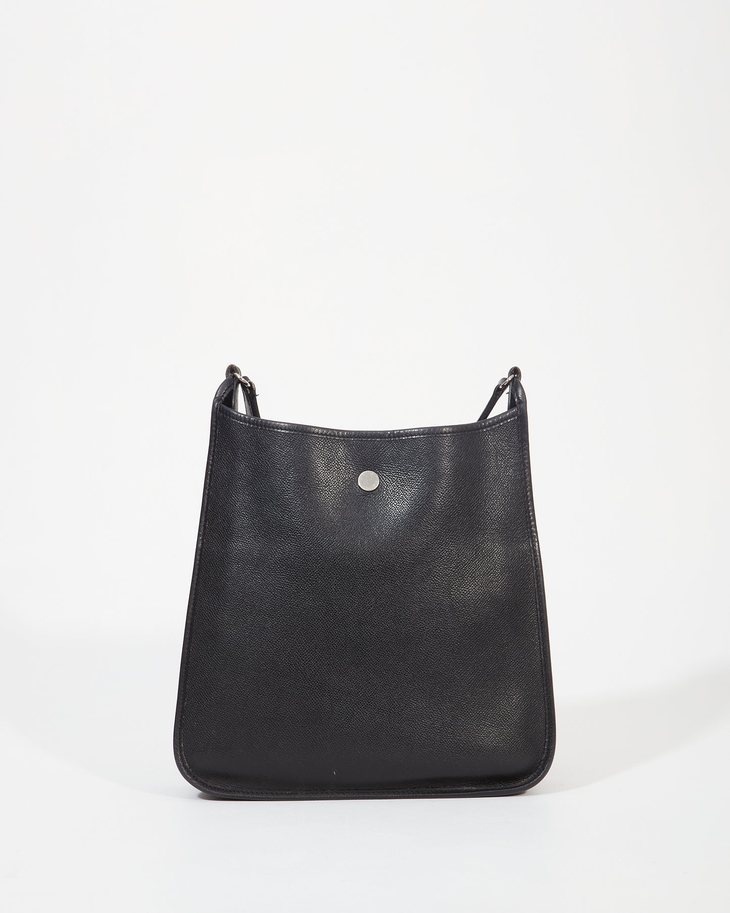 Hermes Black Epsom Leather Vespa PM Crossbody Bag