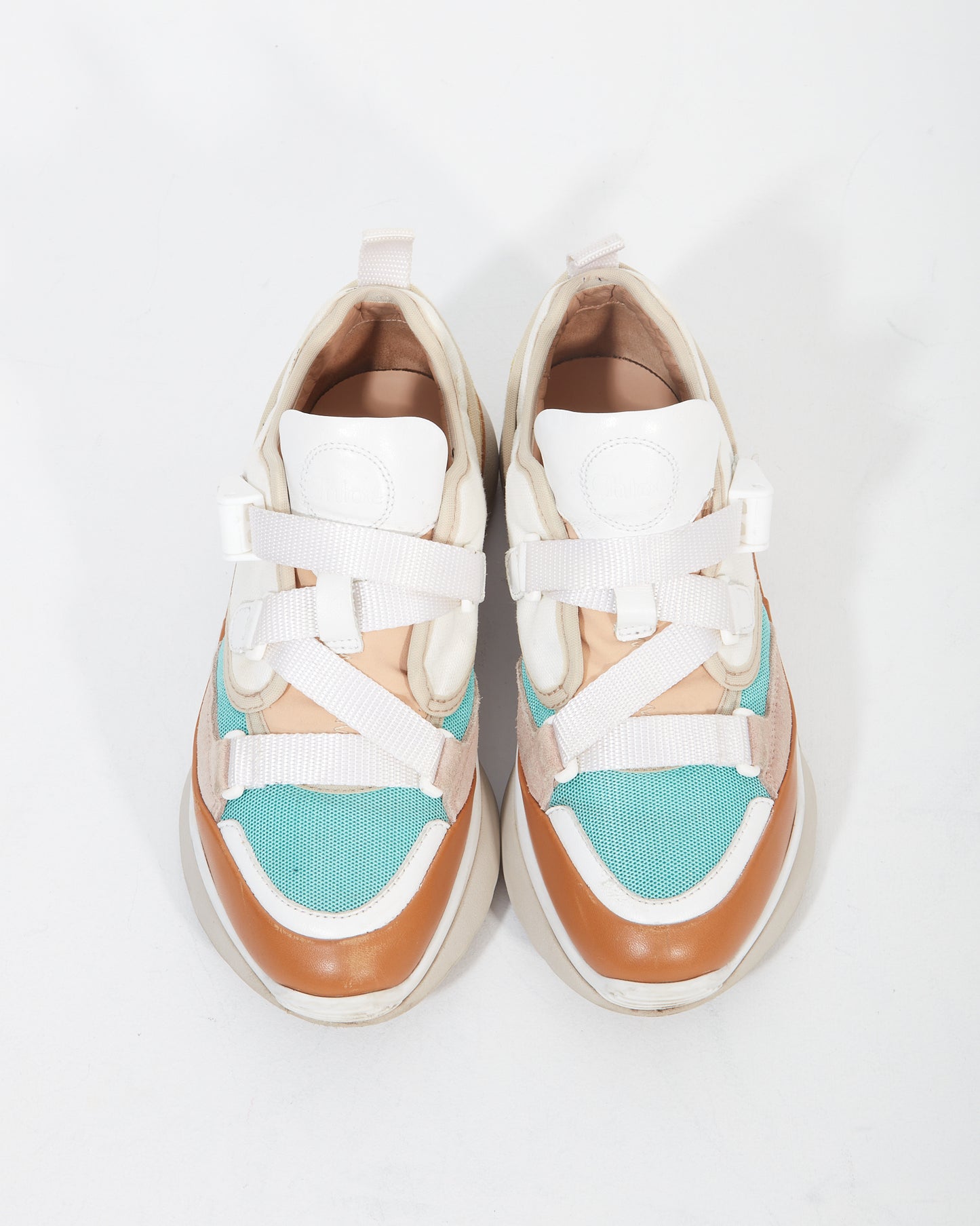 Chloé Multi Color White Chunky Sneaker - 35