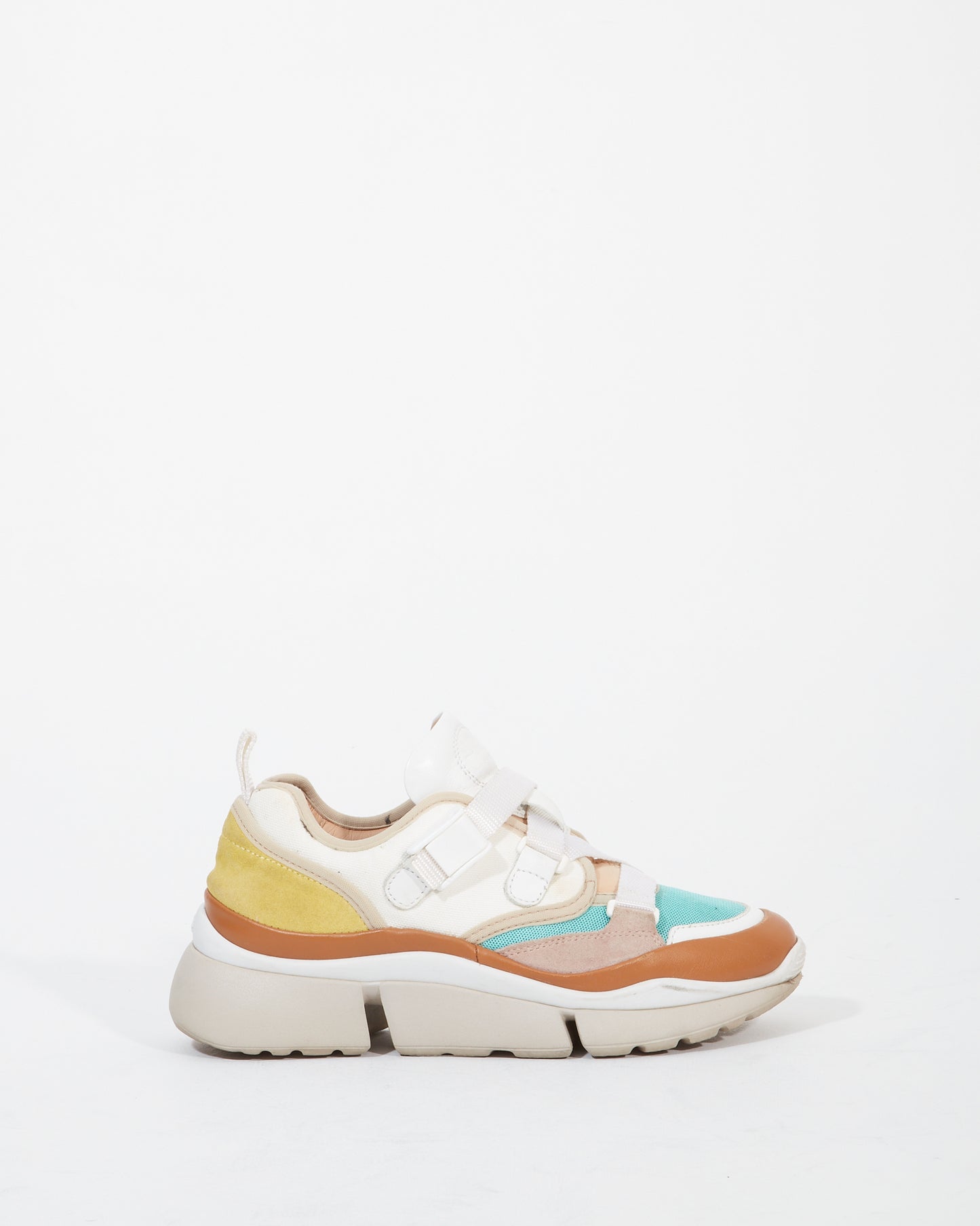 Chloé Multi Color White Chunky Sneaker - 35