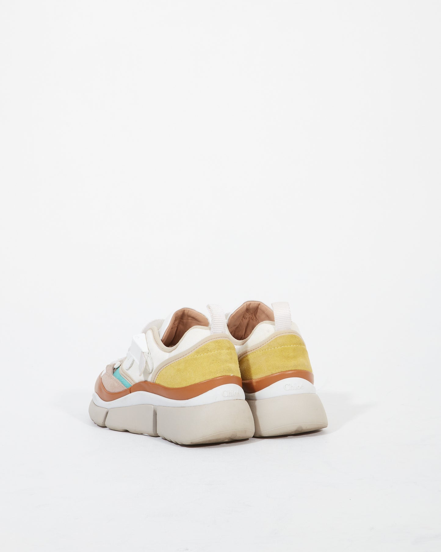 Chloé Multi Color White Chunky Sneaker - 35