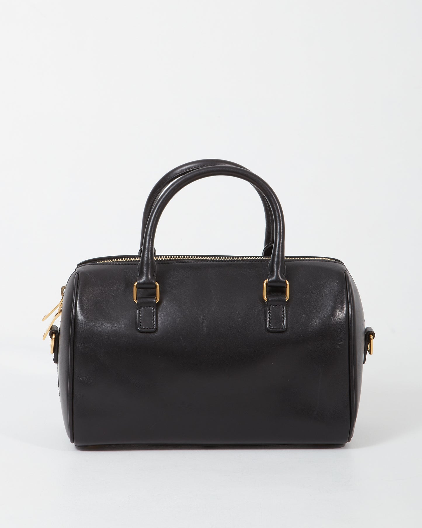 Saint Laurent Black Classic Baby Duffle Bag