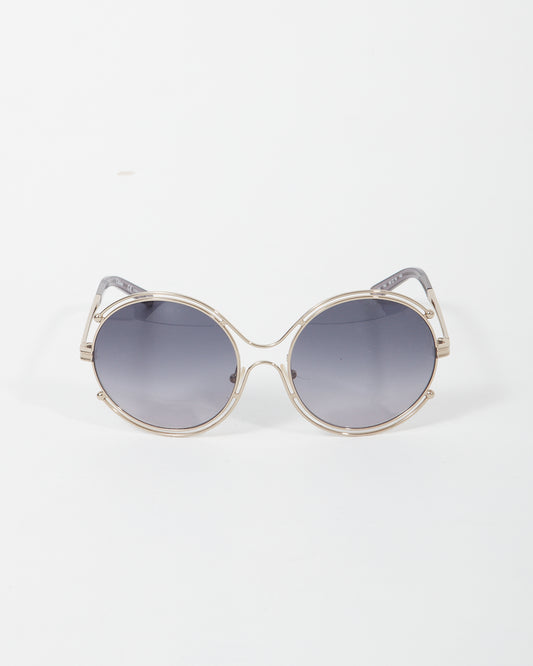 Chloé Blue Round Lenses CE122S Sunglasses