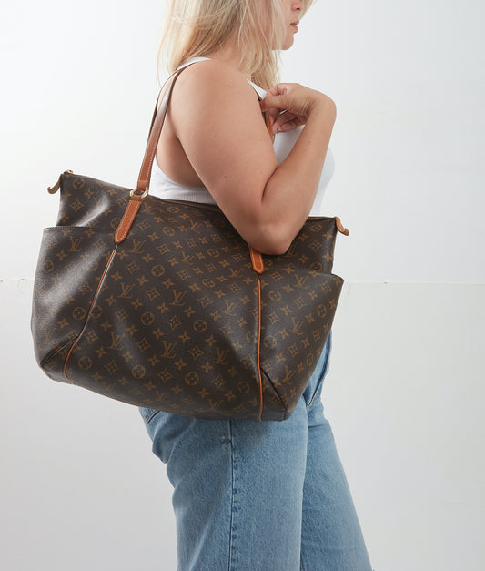 Louis Vuitton Monogram Canvas Totally GM Zipper Tote Bag