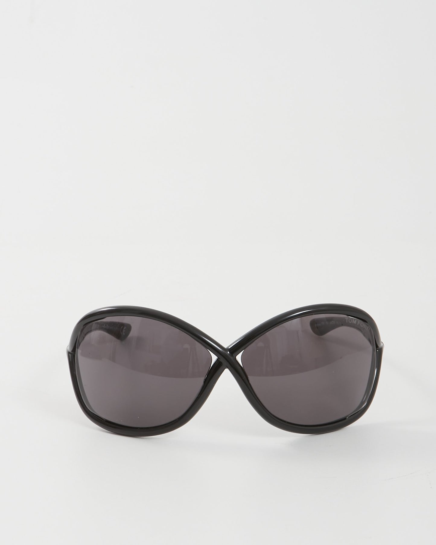 Tom Ford Black Whitney Criss Cross Sunglasses