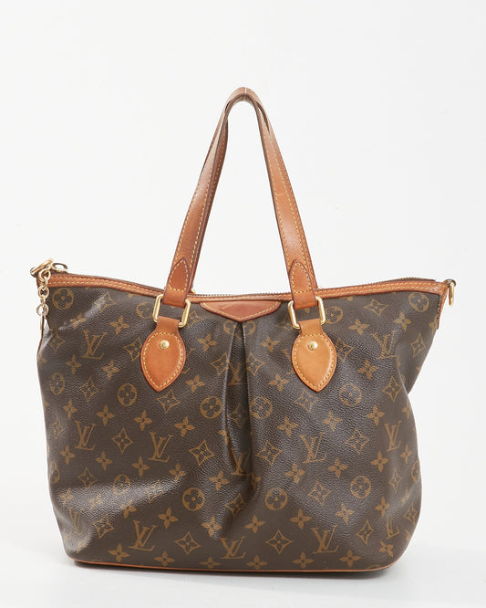 Louis Vuitton Monogram Canvas Palermo PM Zipper Tote Bag