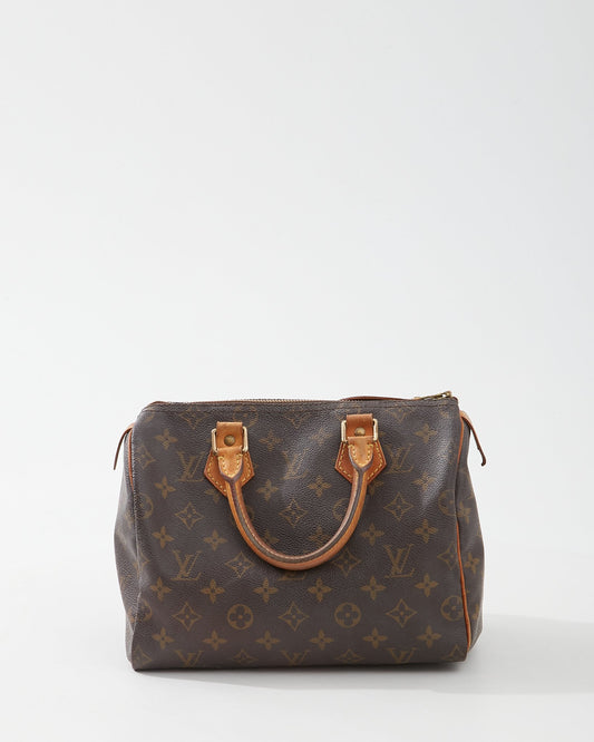 Sac Speedy 25 en toile monogramme Louis Vuitton