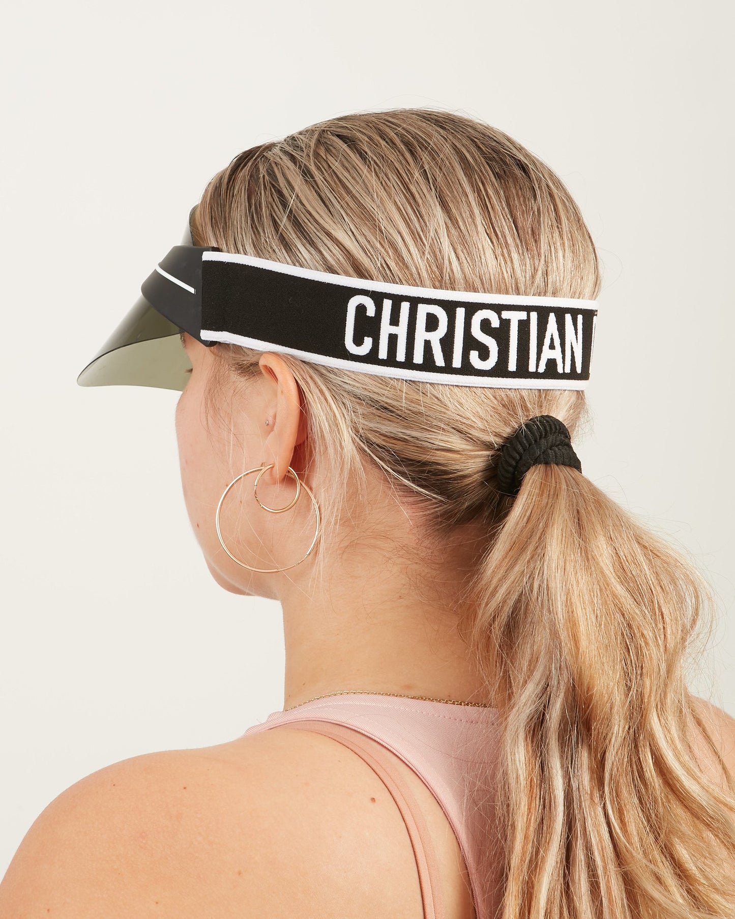 Dior Black Club 1 Visor