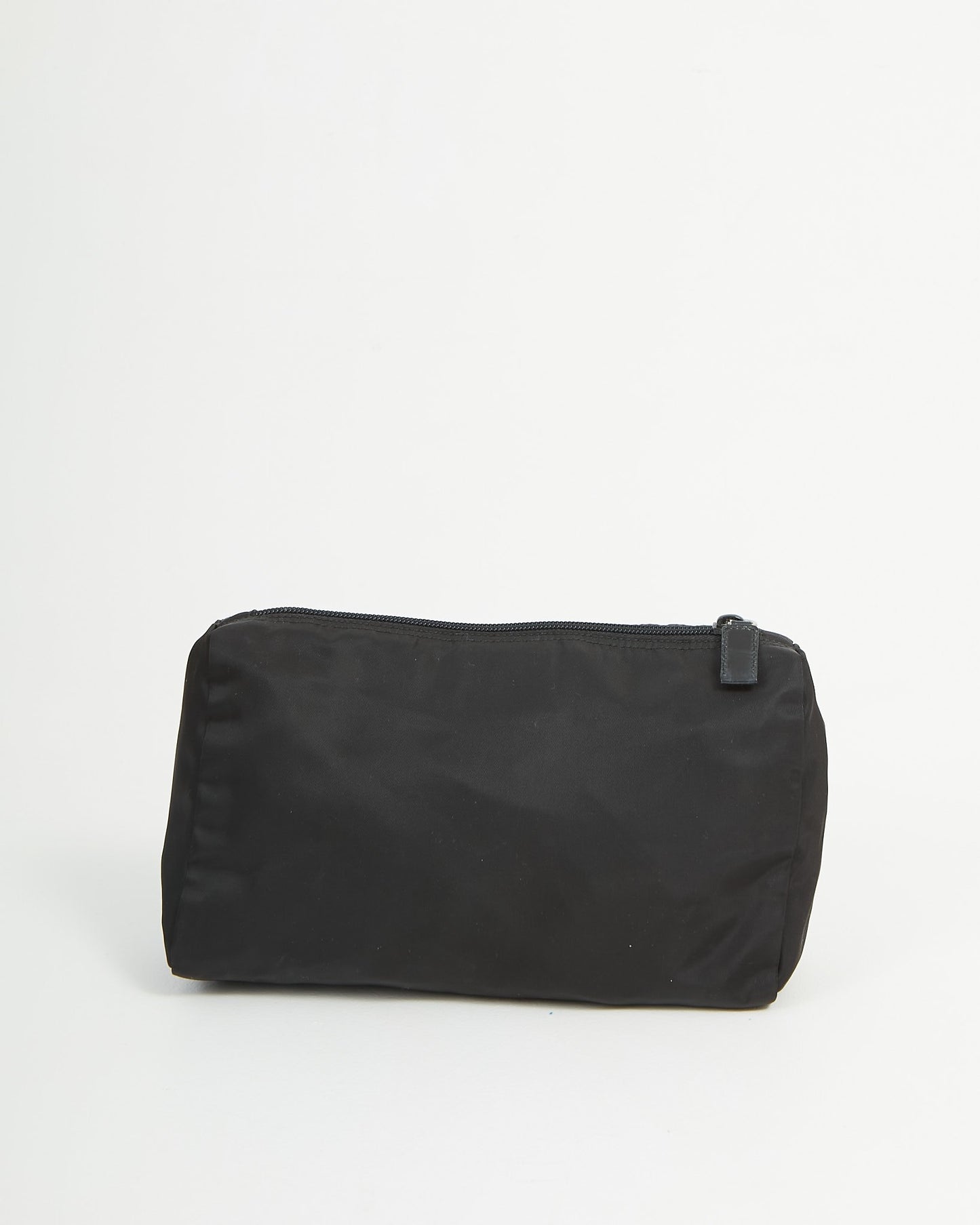 Prada Black Nylon Tessuto Cosmetic Pouch/Clutch