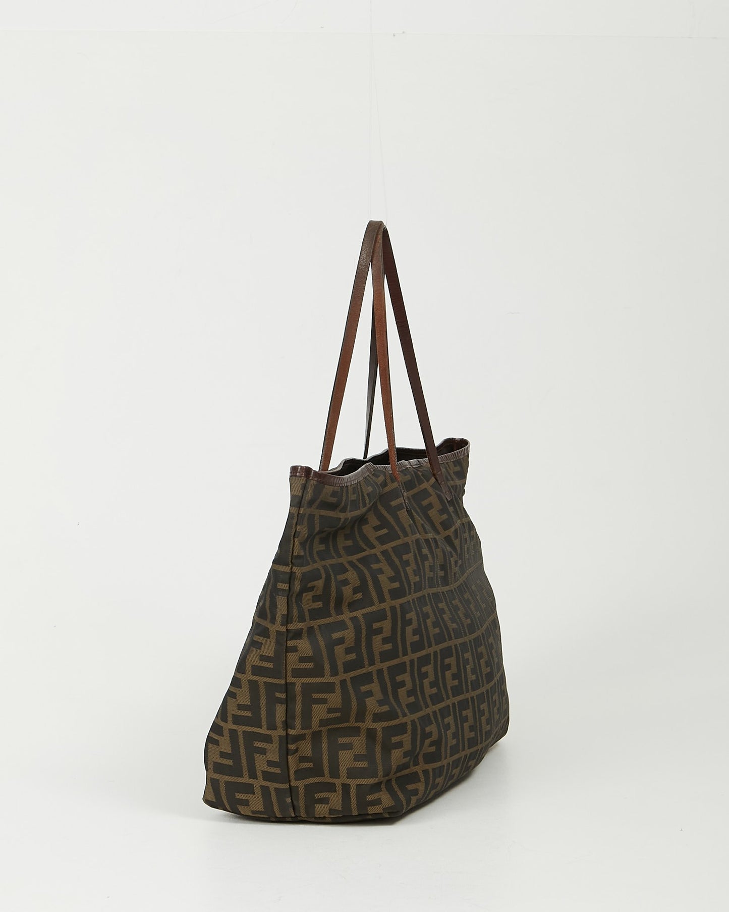 Fendi Brown Zucca Print Canvas Tote