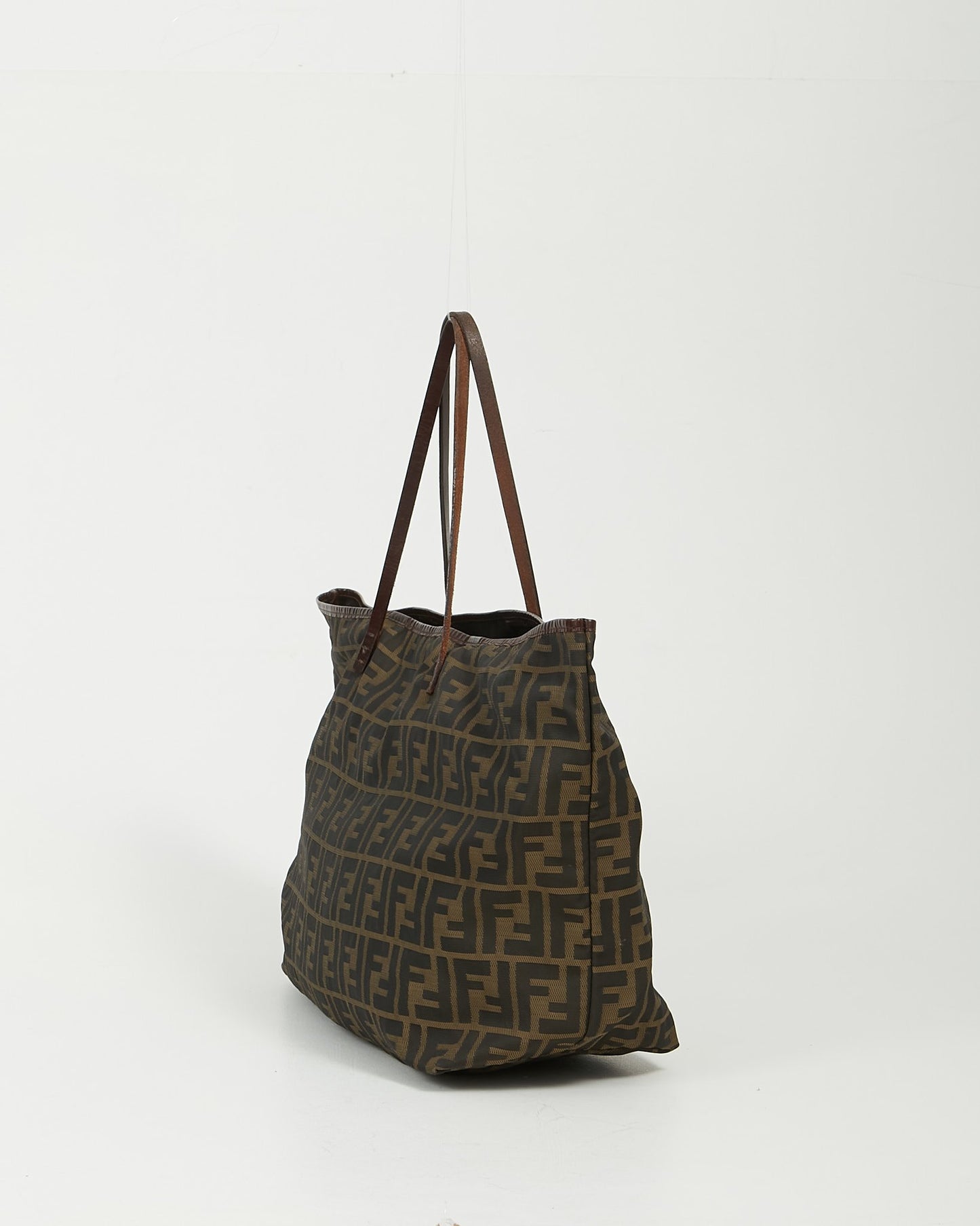 Fendi Brown Zucca Print Canvas Tote