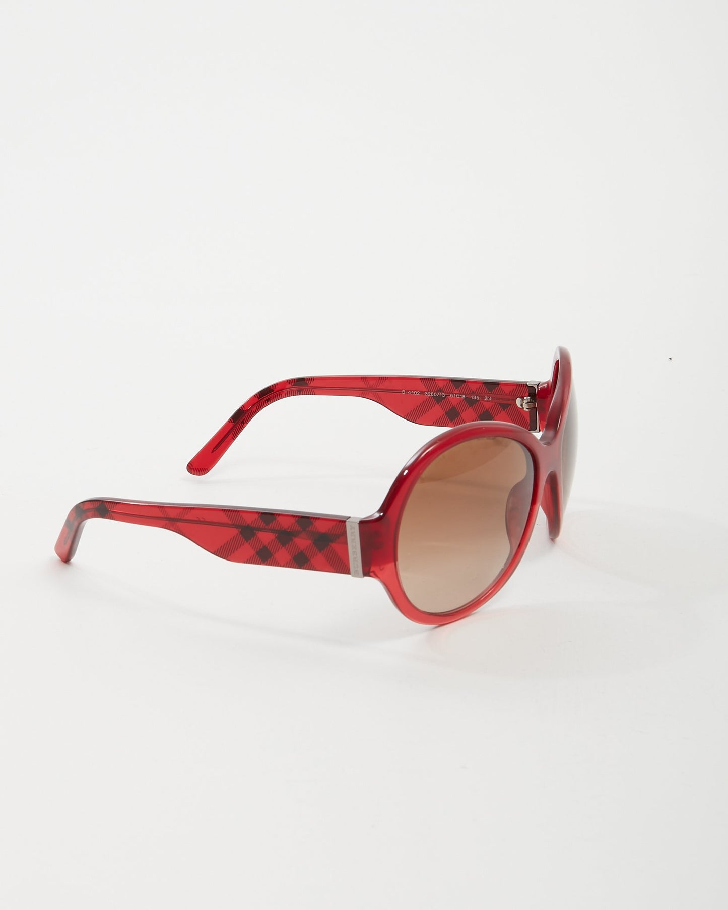 Burberry Red Round B4102 Sunglasses