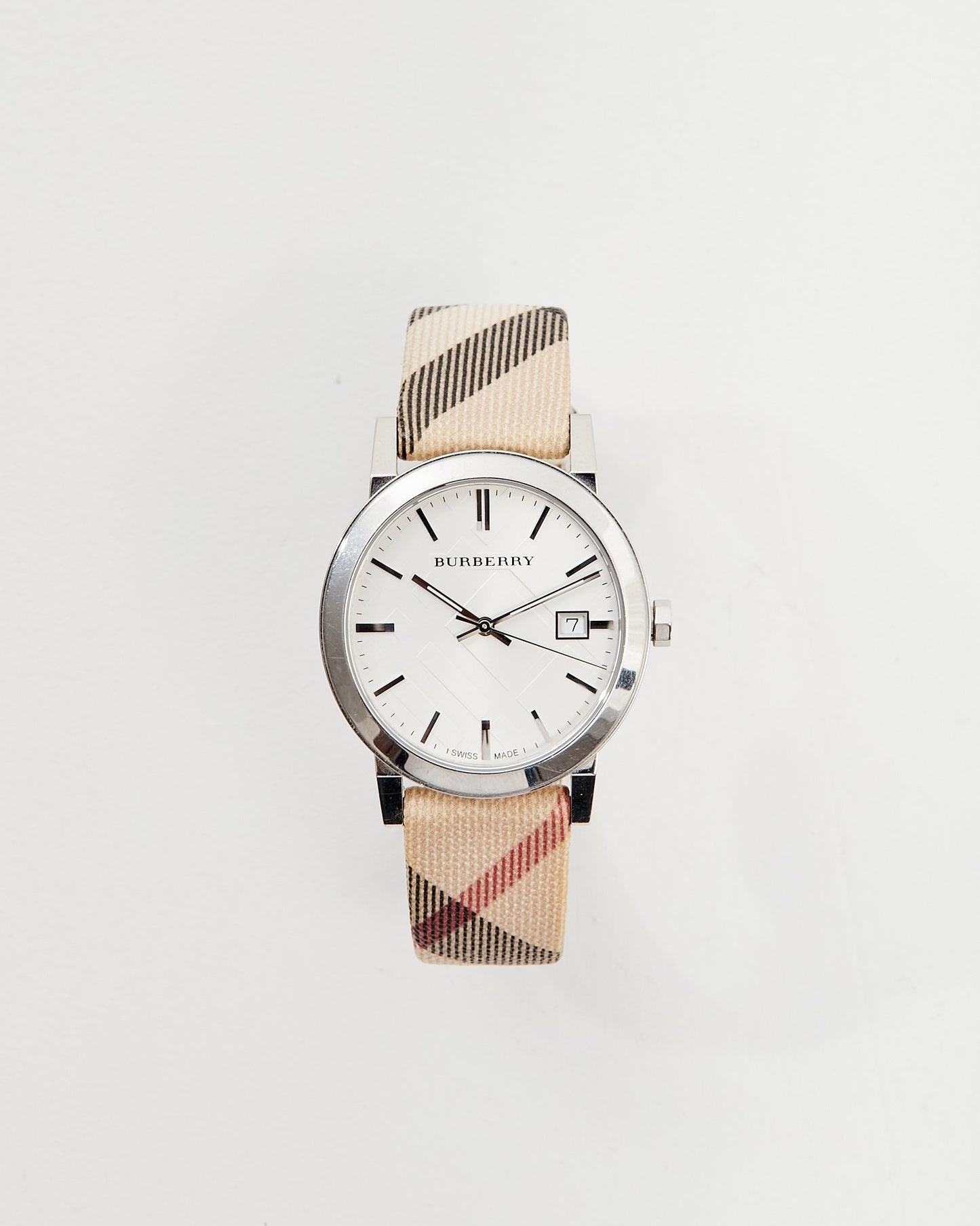 Burberry Nova Check Stainless Steel The City Watch 42mm