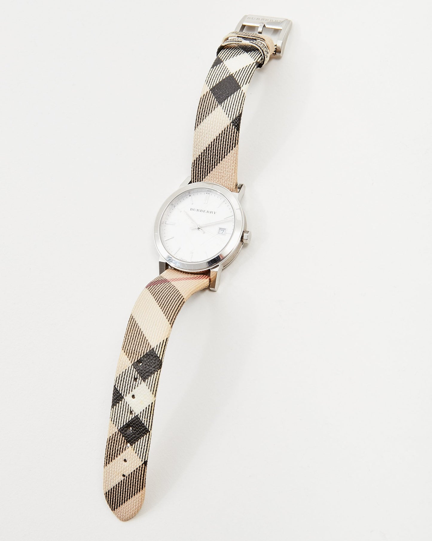 Burberry Nova Check Stainless Steel The City Watch 42mm