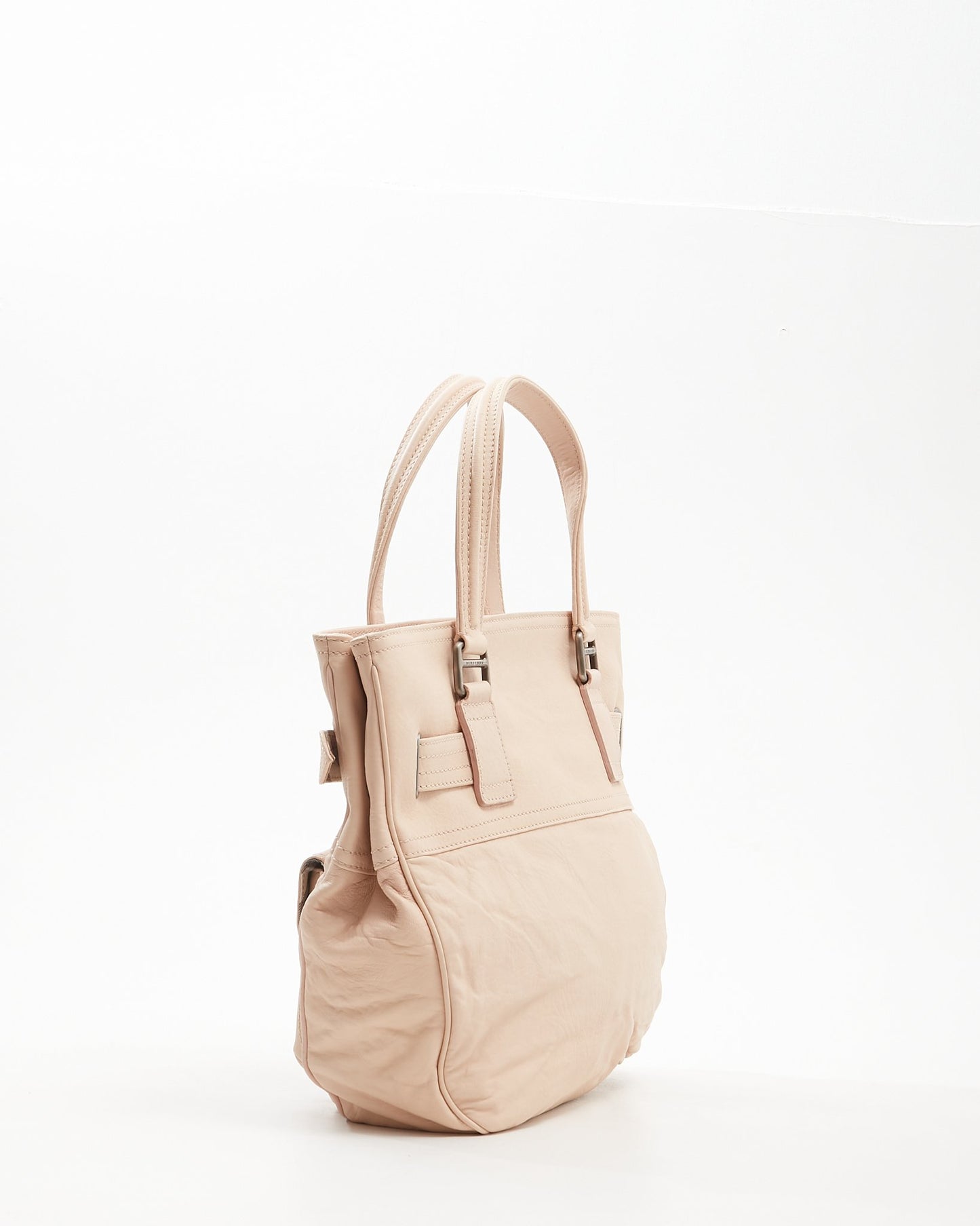 Burberry Beige Leather Tote