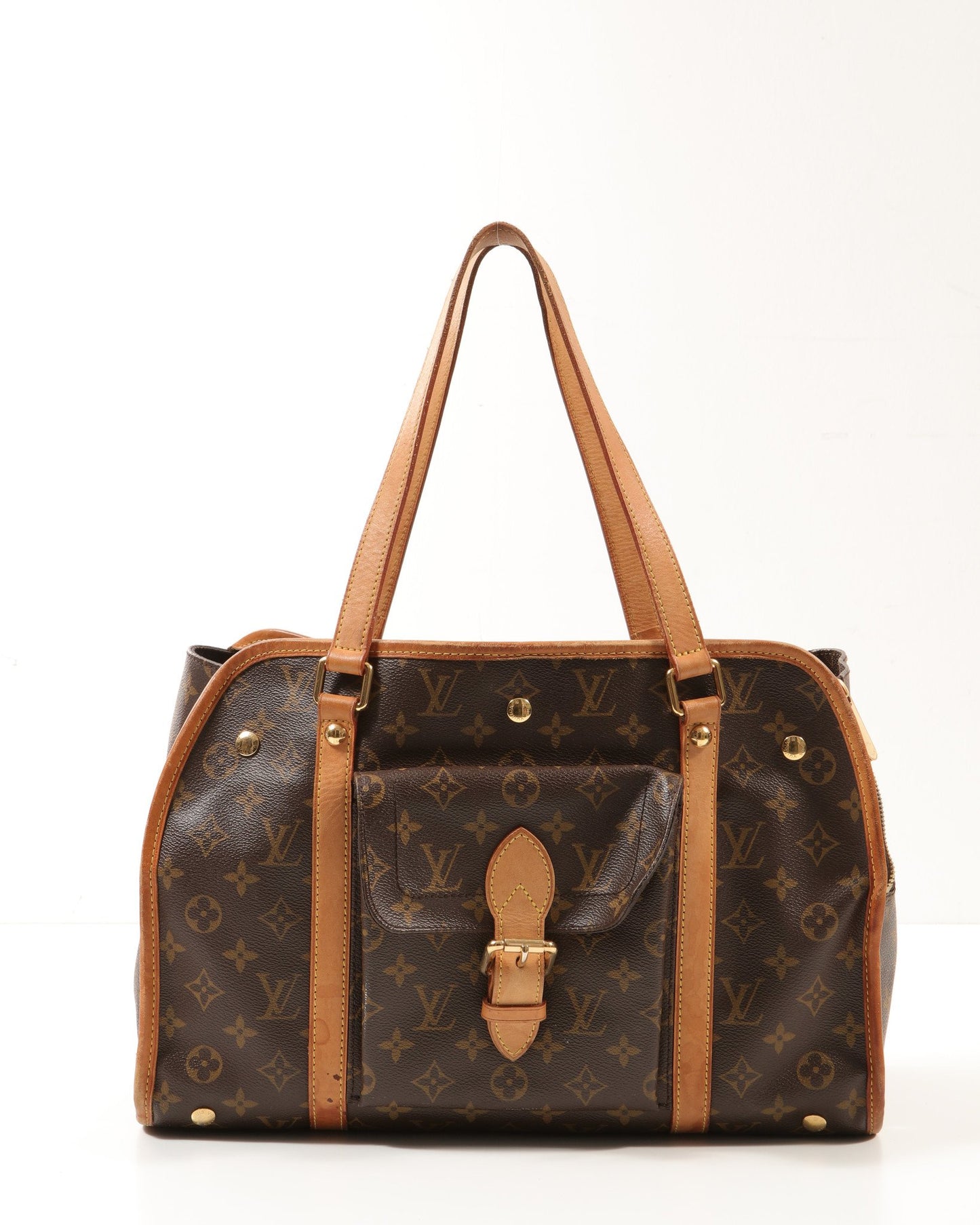 Louis Vuitton Monogram Canvas Baxter GM Dog Carrier Bag