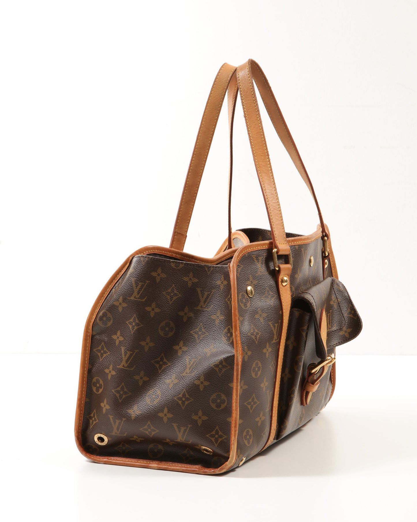 Louis Vuitton Monogram Canvas Baxter GM Dog Carrier Bag