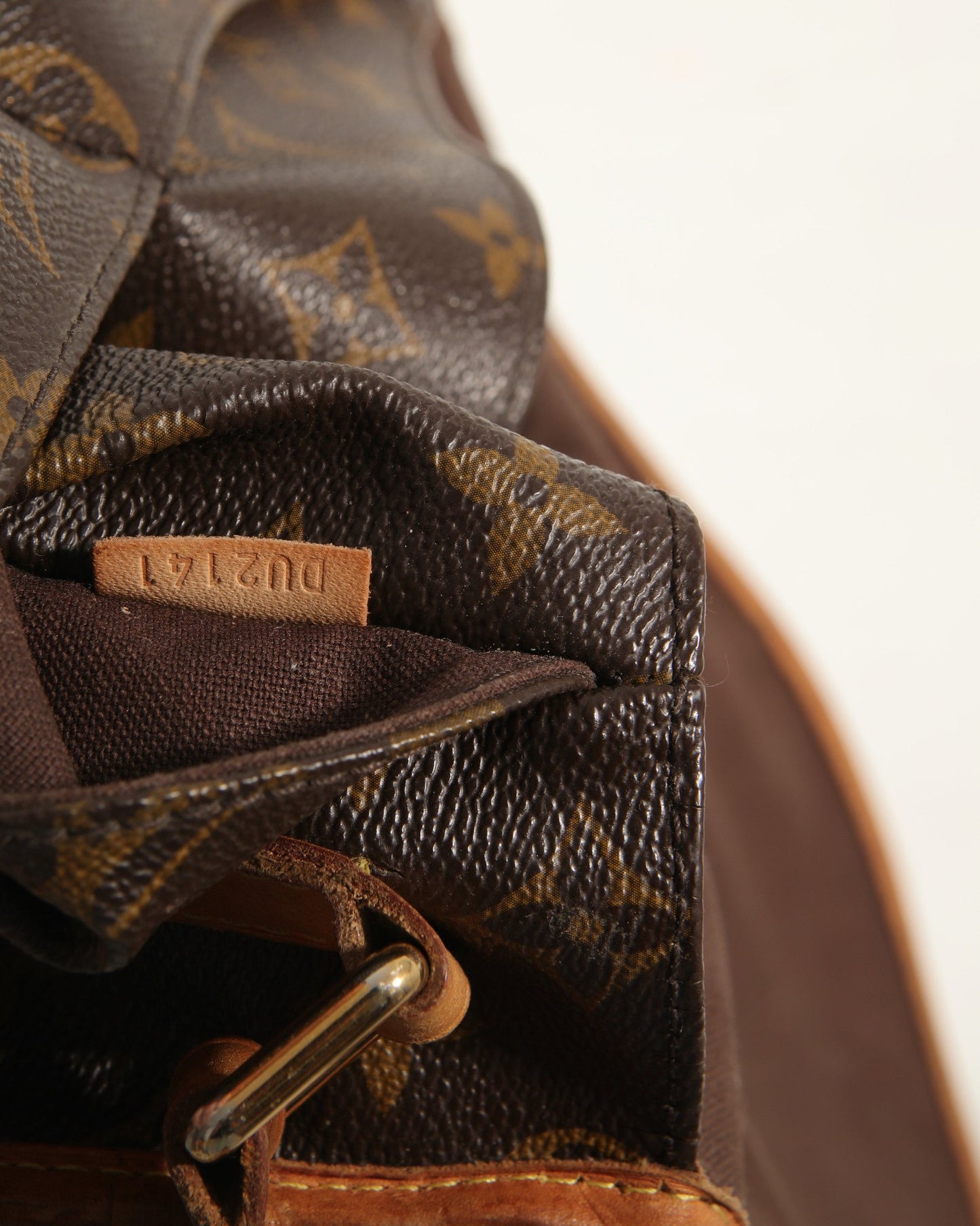 Louis Vuitton Monogram Coated Canvas Ménilmontant GM