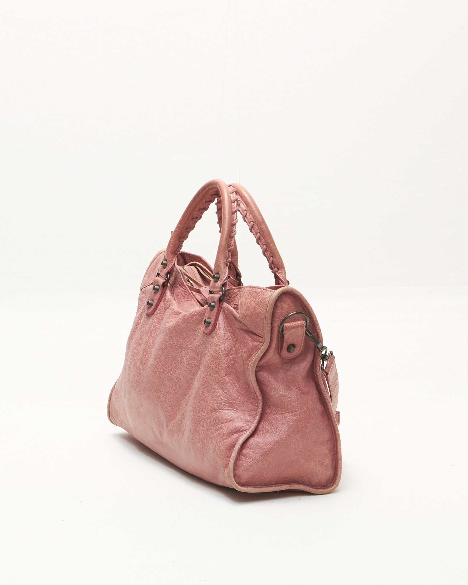 Balenciaga Pink Leather Classic City Bag