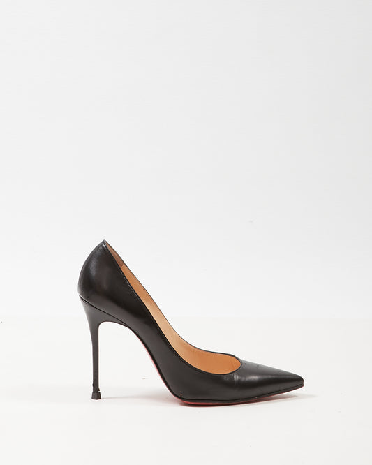 Christian Louboutin Black Leather So Kate 120mm Pumps - 40