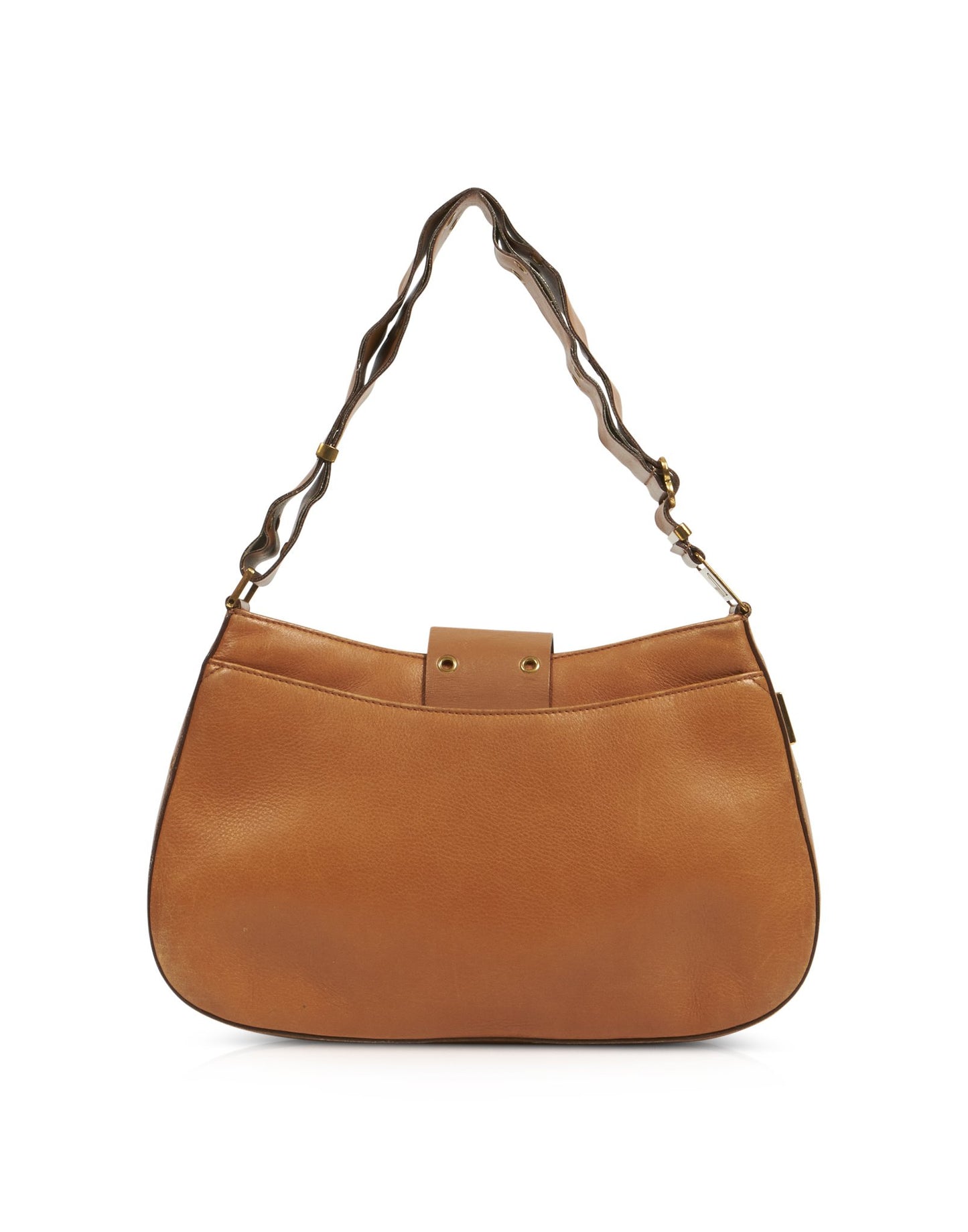 Dior Tan Leather Street Chic Large Hobo Shoulder Bag