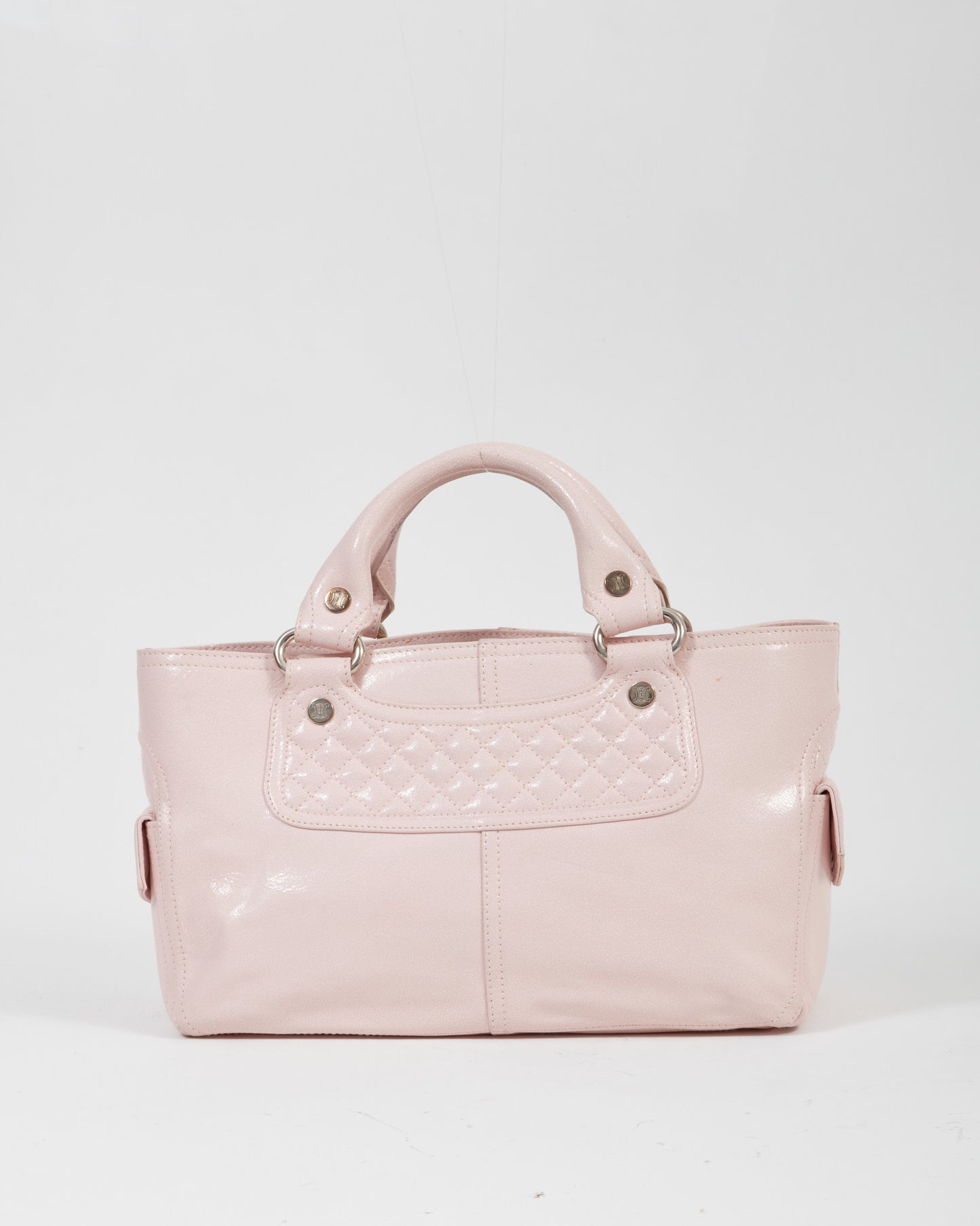 Celine Pink Patent Leather Boogie Bag