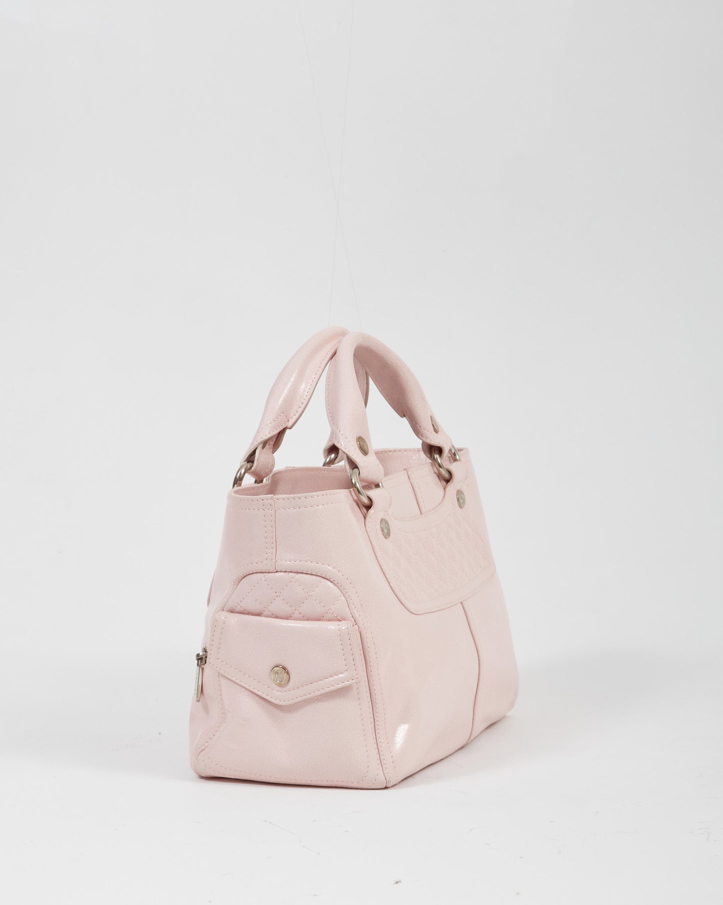 Celine Pink Patent Leather Boogie Bag