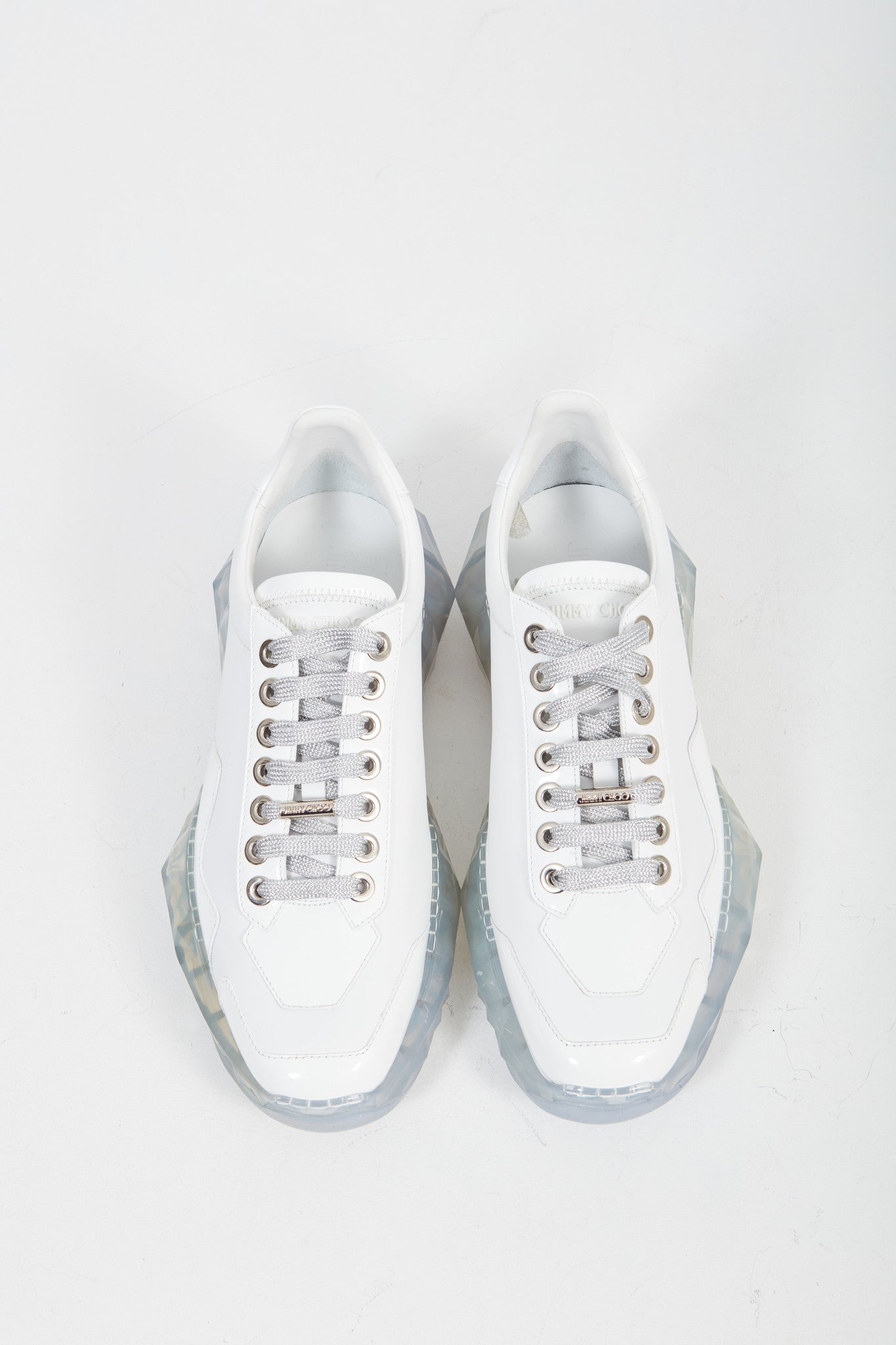 Jimmy Choo White Low Top Sneaker - 40