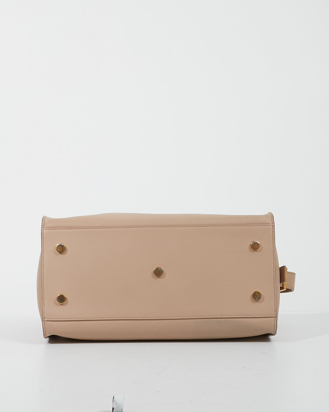 Saint Laurent Beige Leather Cabas Chyc Bag