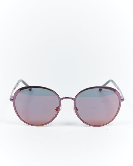 Chanel Purple Round 4206 Sunglasses